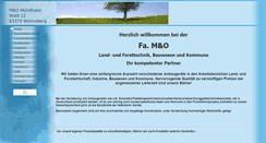 Desktop Screenshot of mo-technik.de