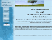 Tablet Screenshot of mo-technik.de